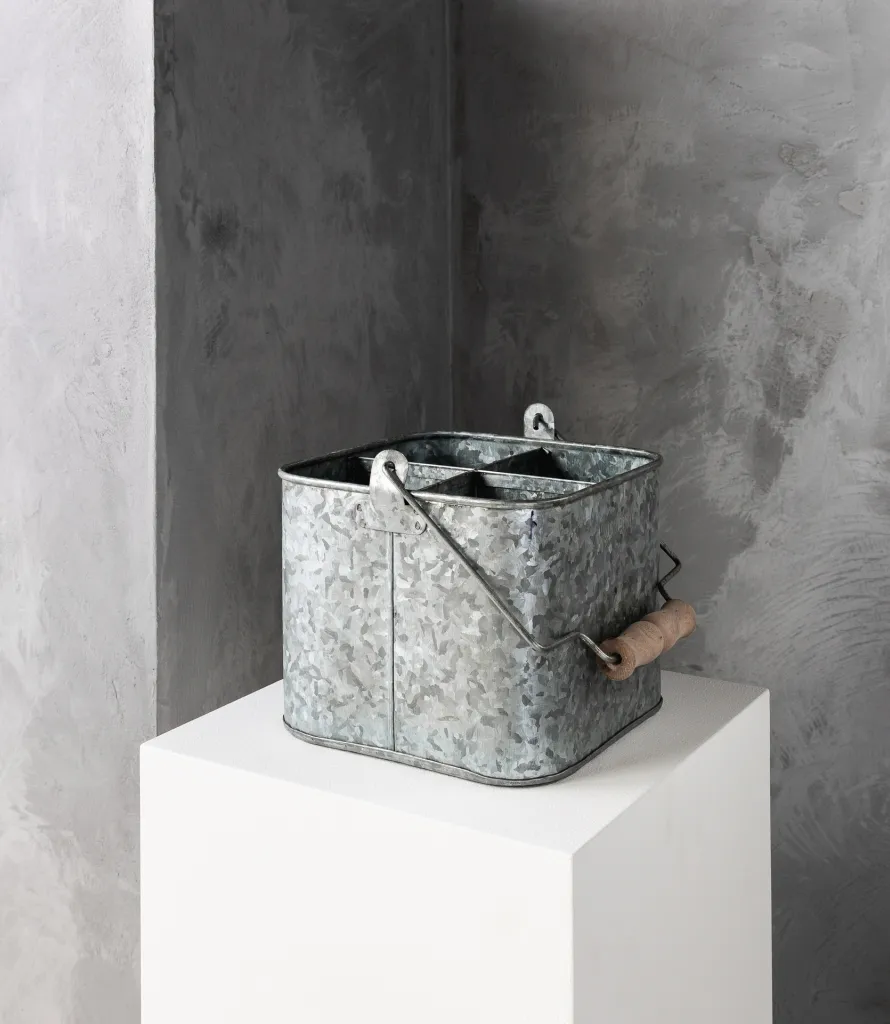 Humdakin zink bucket κουτί αποθήκευσης, 25x25 cm Humdakin