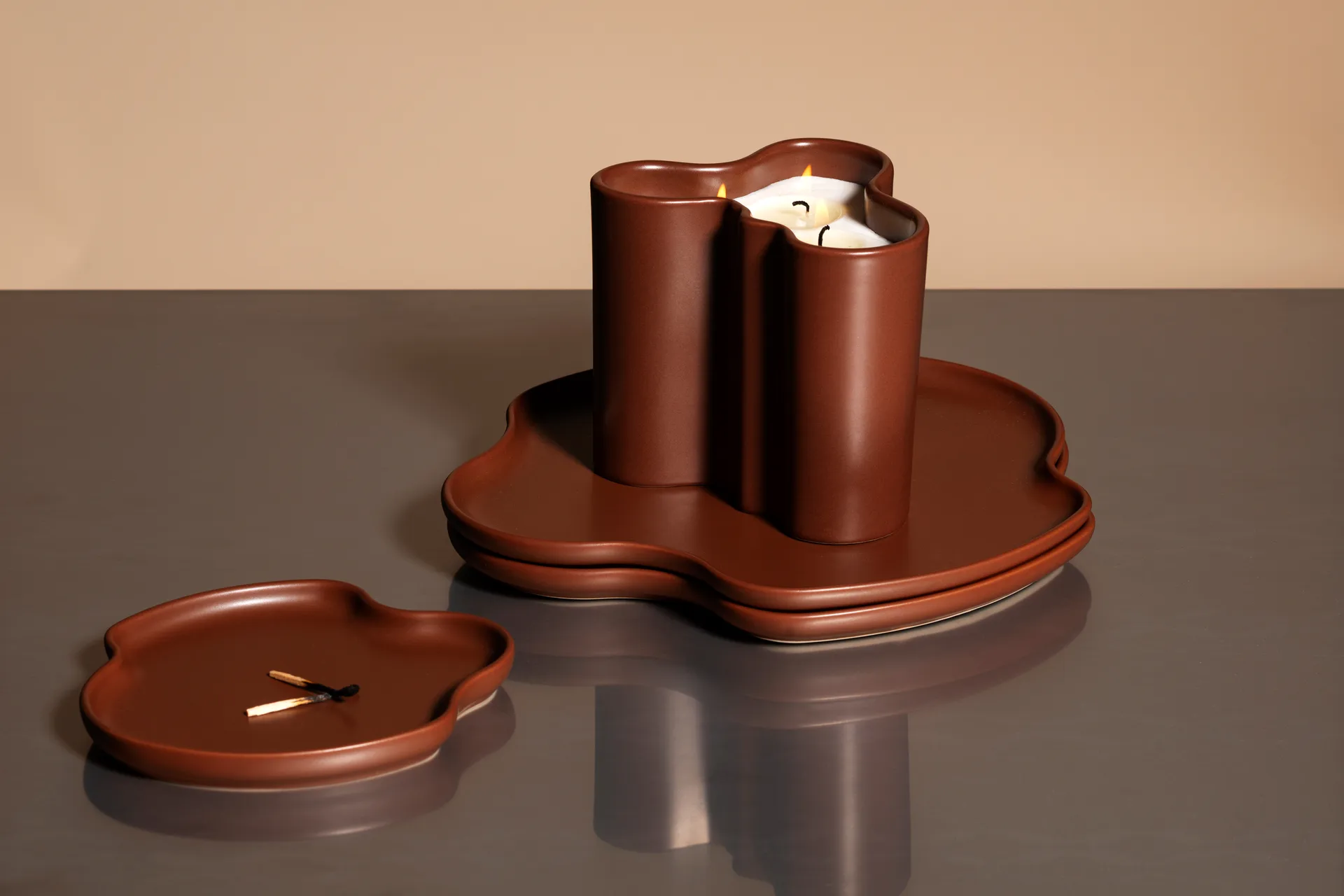 Aalto διακοσμητικός δίσκος, Φωτιά, 25 εκ. Iittala