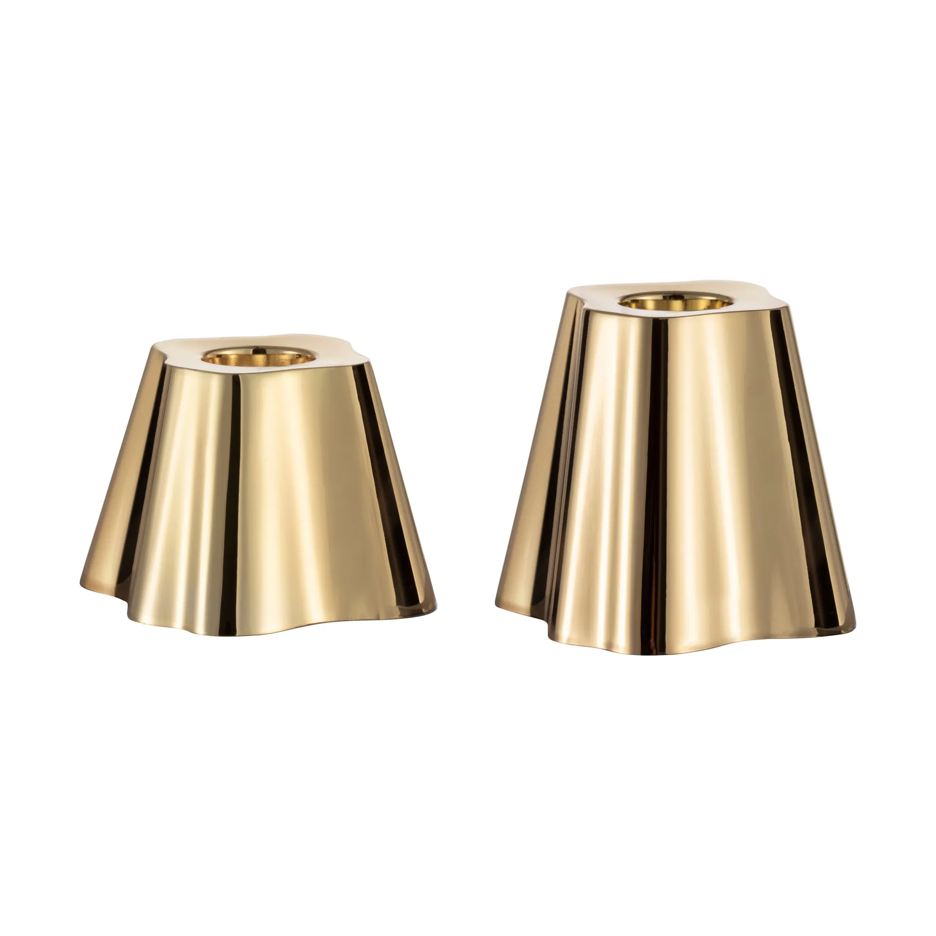 Κηροπήγιο Aalto 50 + 65 mm σετ 2 τεμαχίων, Ορείχαλκος Iittala