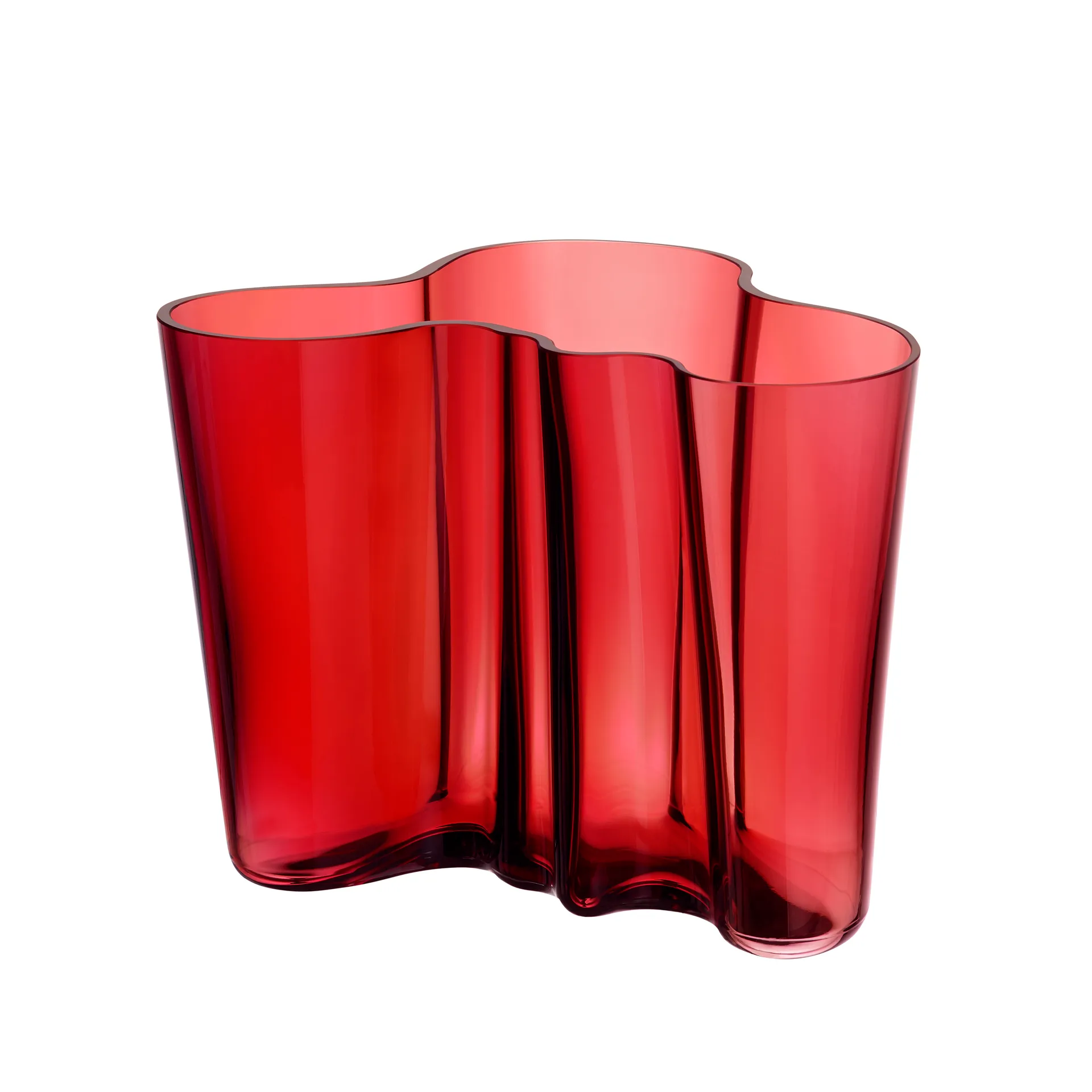 Aalto βάζο cranberry, 160 mm Iittala