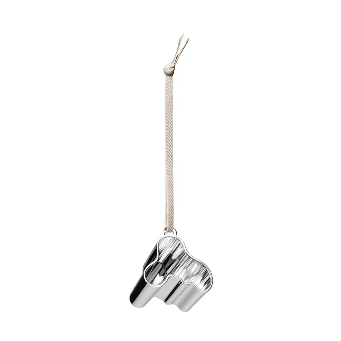 Aalto διακοσμητικό κρεμαστό μεταλλικό, Ασήμι Iittala