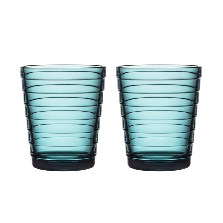 Aino Aalto drinks ποτήρι 22 cl 2 τεμάχια - μπλε του ωκεανού - Iittala