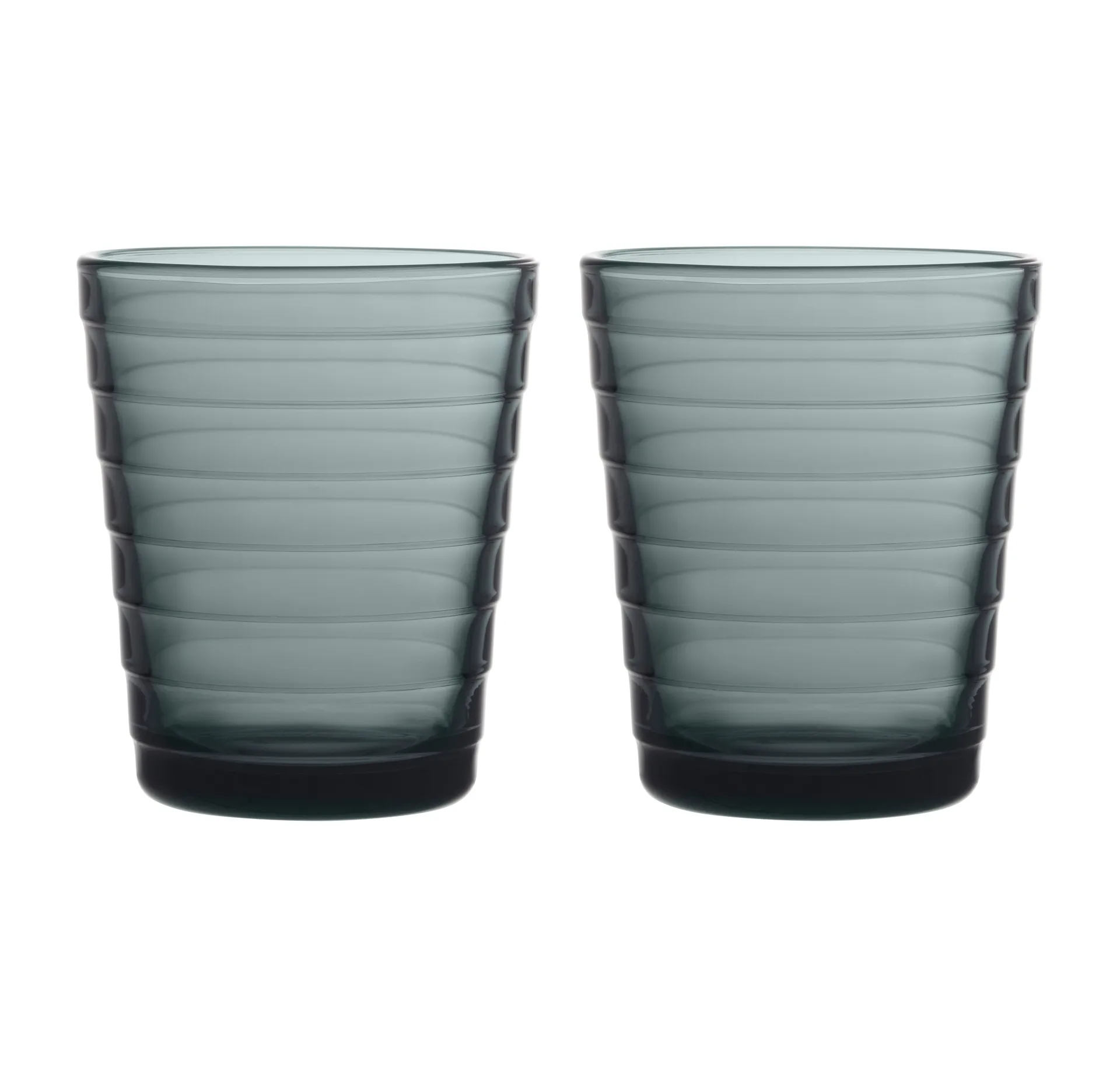 Aino Aalto drinks ποτήρι 22 cl 2 τεμάχια, σκούρο γκρι Iittala