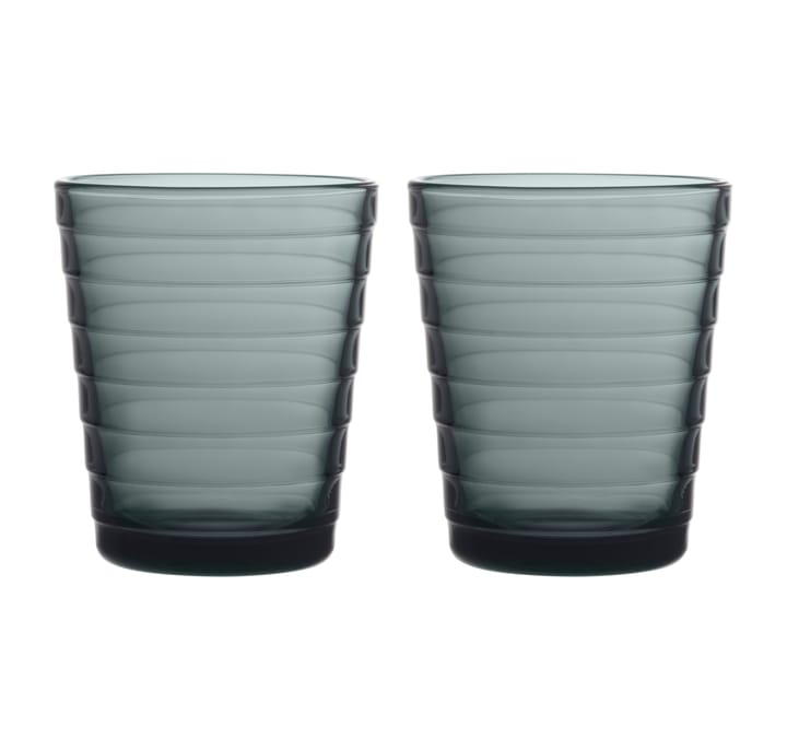 Aino Aalto drinks ποτήρι 22 cl 2 τεμάχια - σκούρο γκρι - Iittala