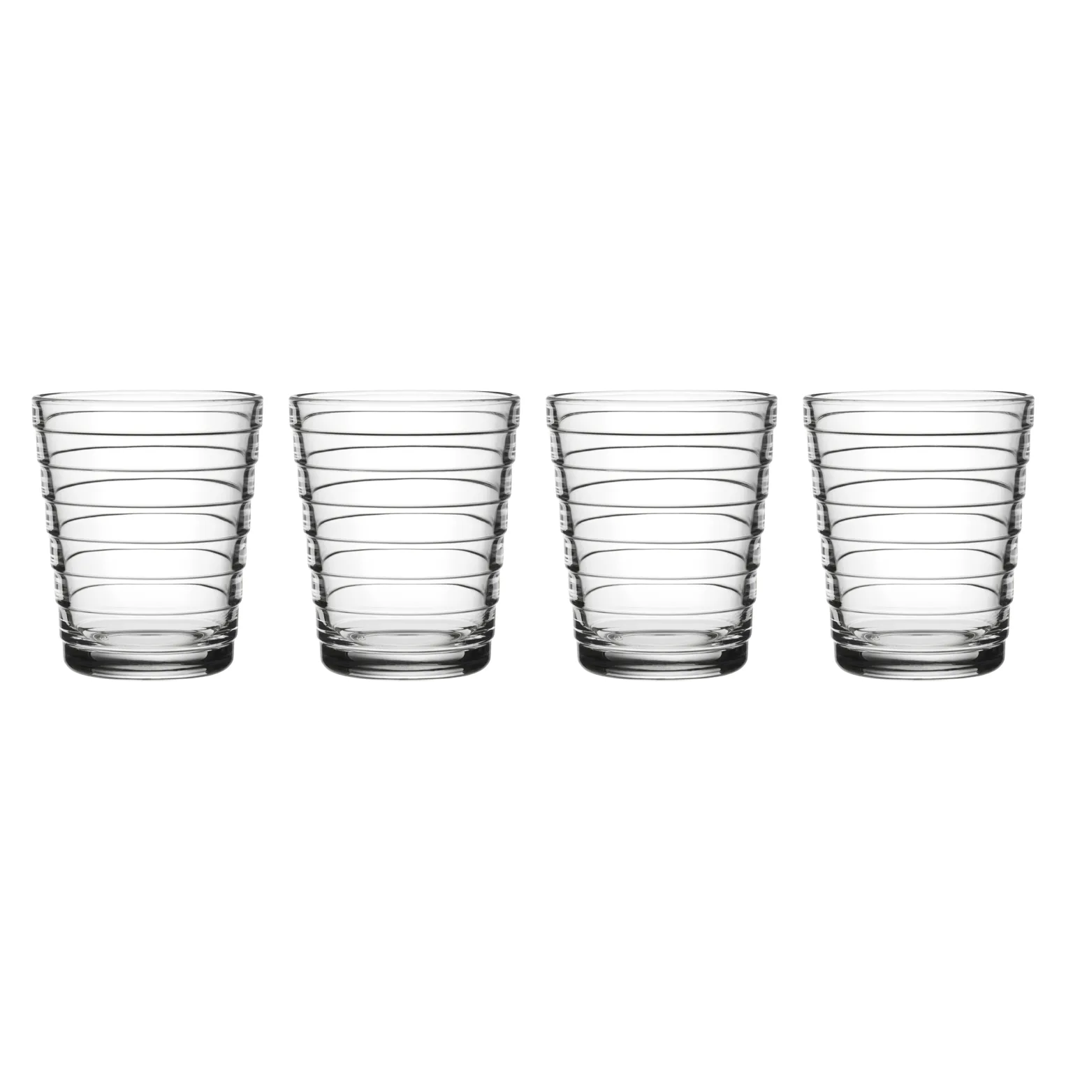 Aino Aalto water ποτήρι 4 τεμάχια 22 cl, διαφανές Iittala