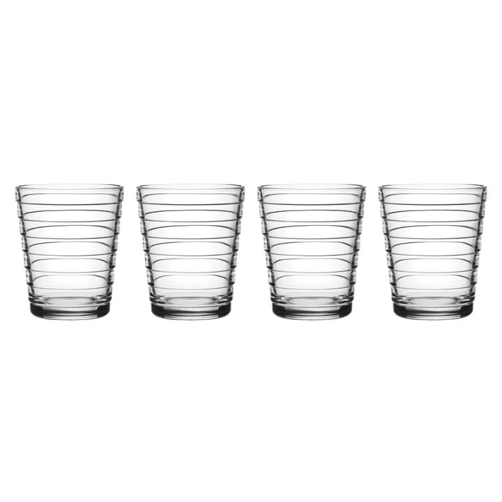 Aino Aalto water ποτήρι 4 τεμάχια 22 cl - διαφανές - Iittala