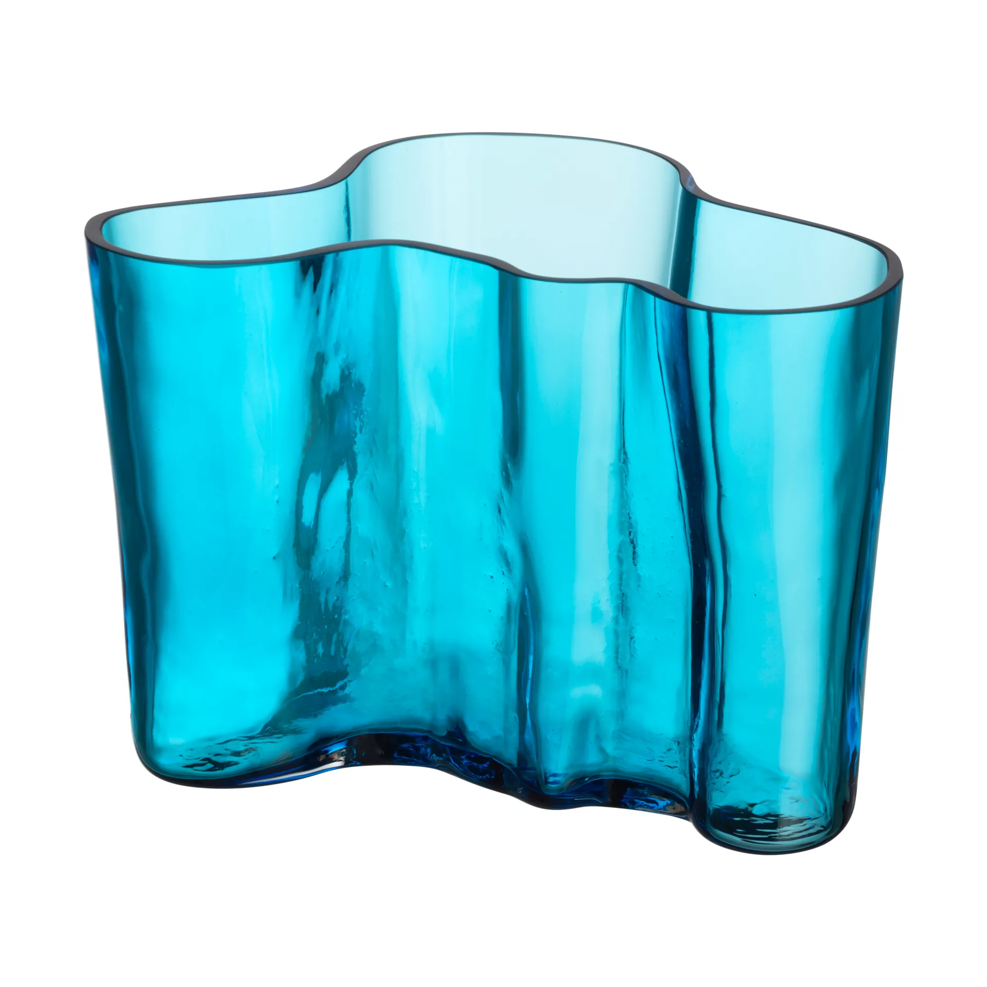 Alvar Aalto βάζο 140 mm, Τουρκουάζ Iittala