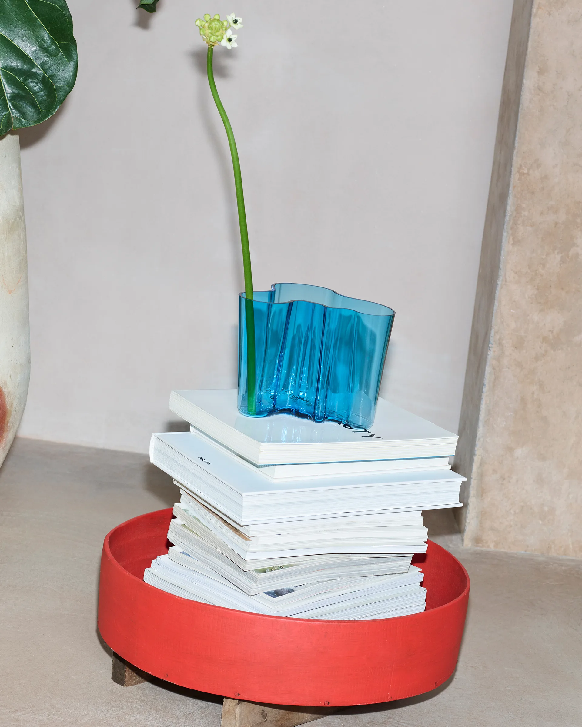 Alvar Aalto βάζο 140 mm, Τουρκουάζ Iittala