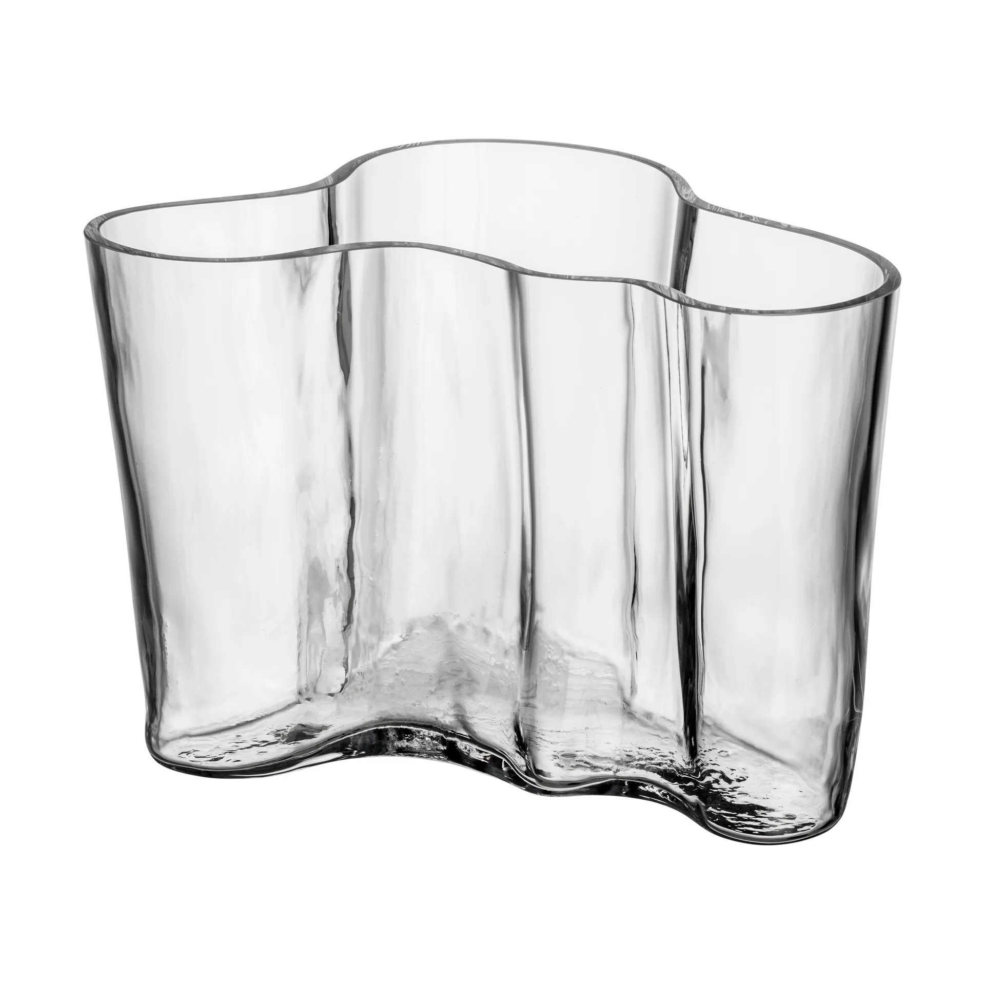 Alvar Aalto βάζο 140 mm, Διαφανές Iittala