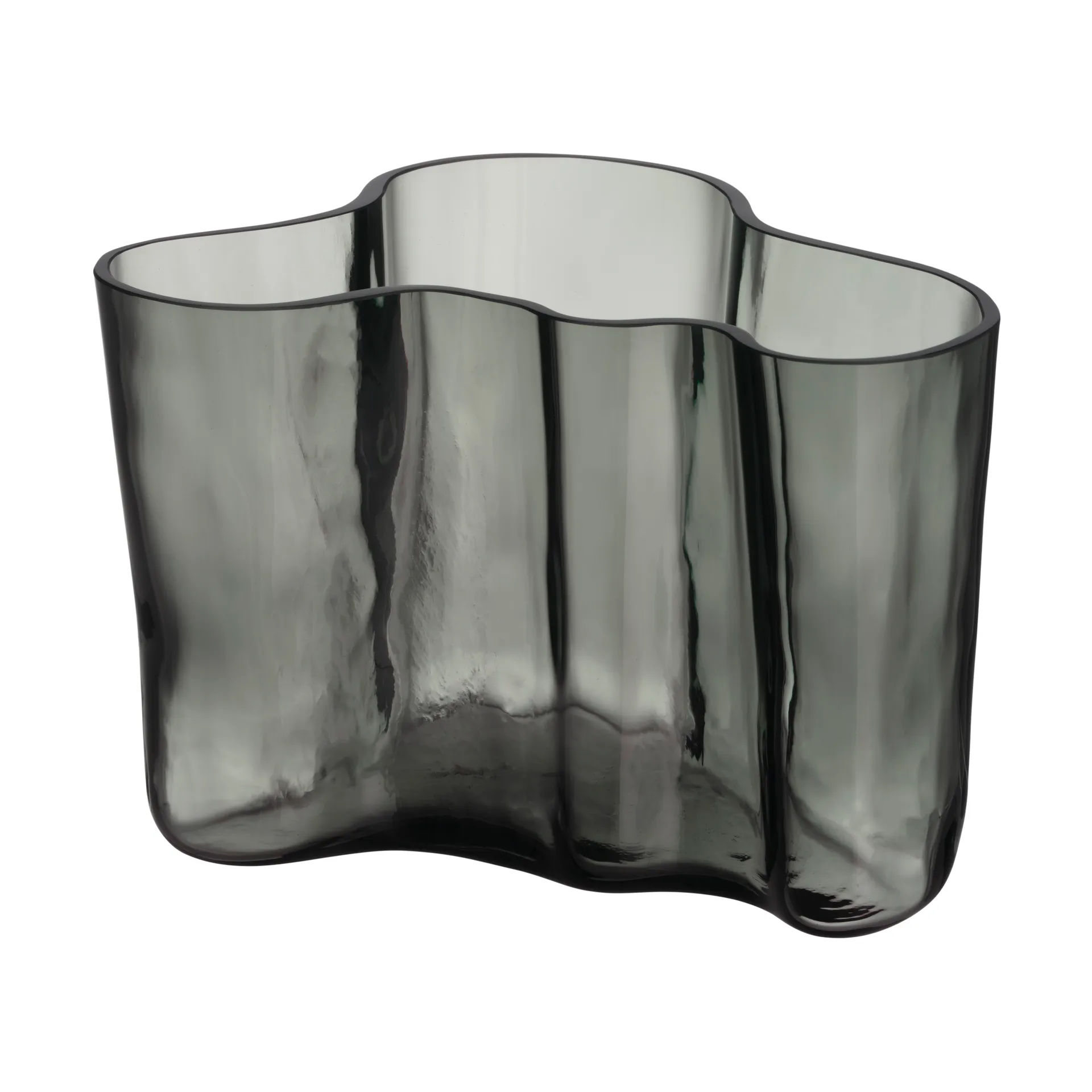 Alvar Aalto βάζο 140 mm, σκούρο γκρι Iittala
