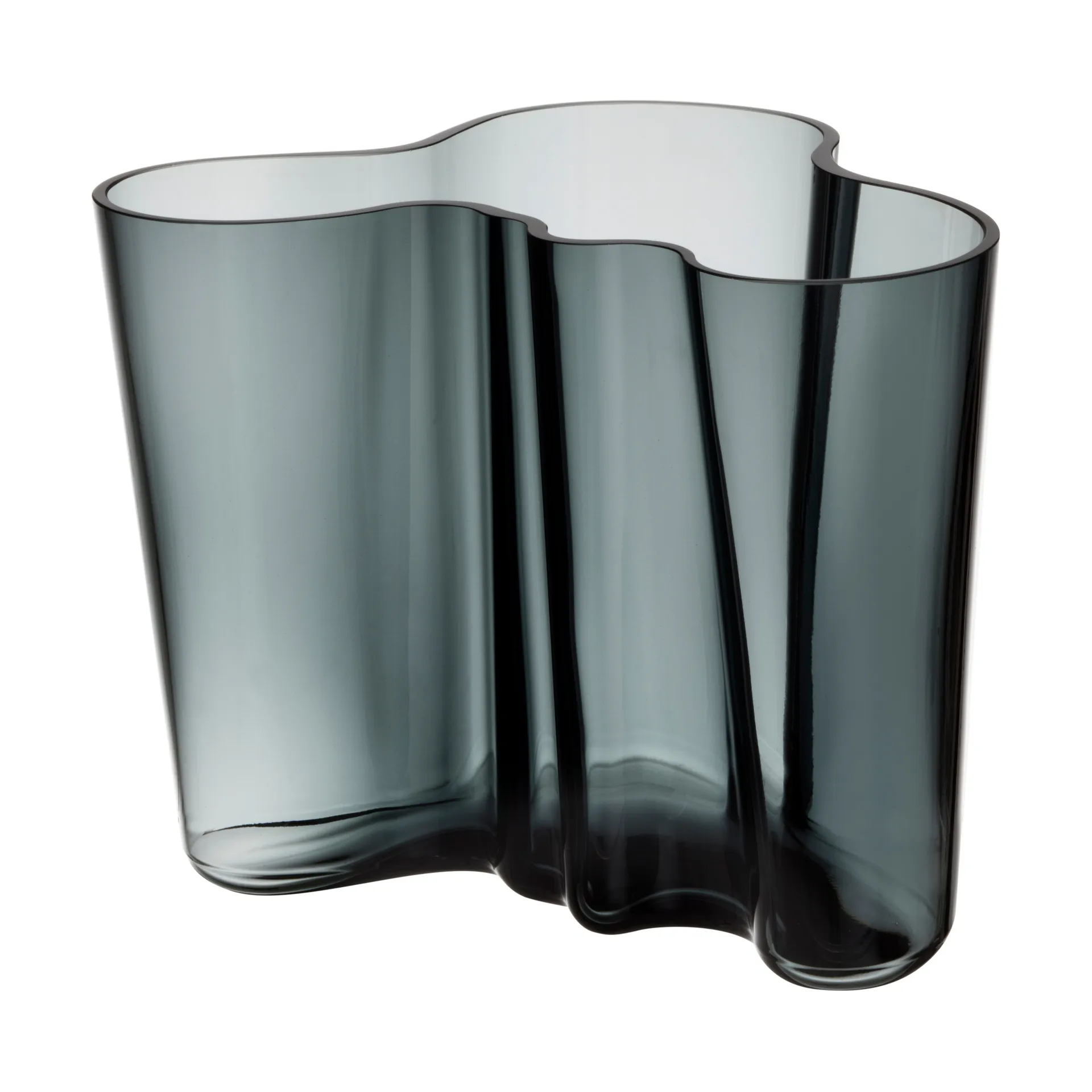 Alvar Aalto βάζο σκούρο γκρι, 160 mm Iittala