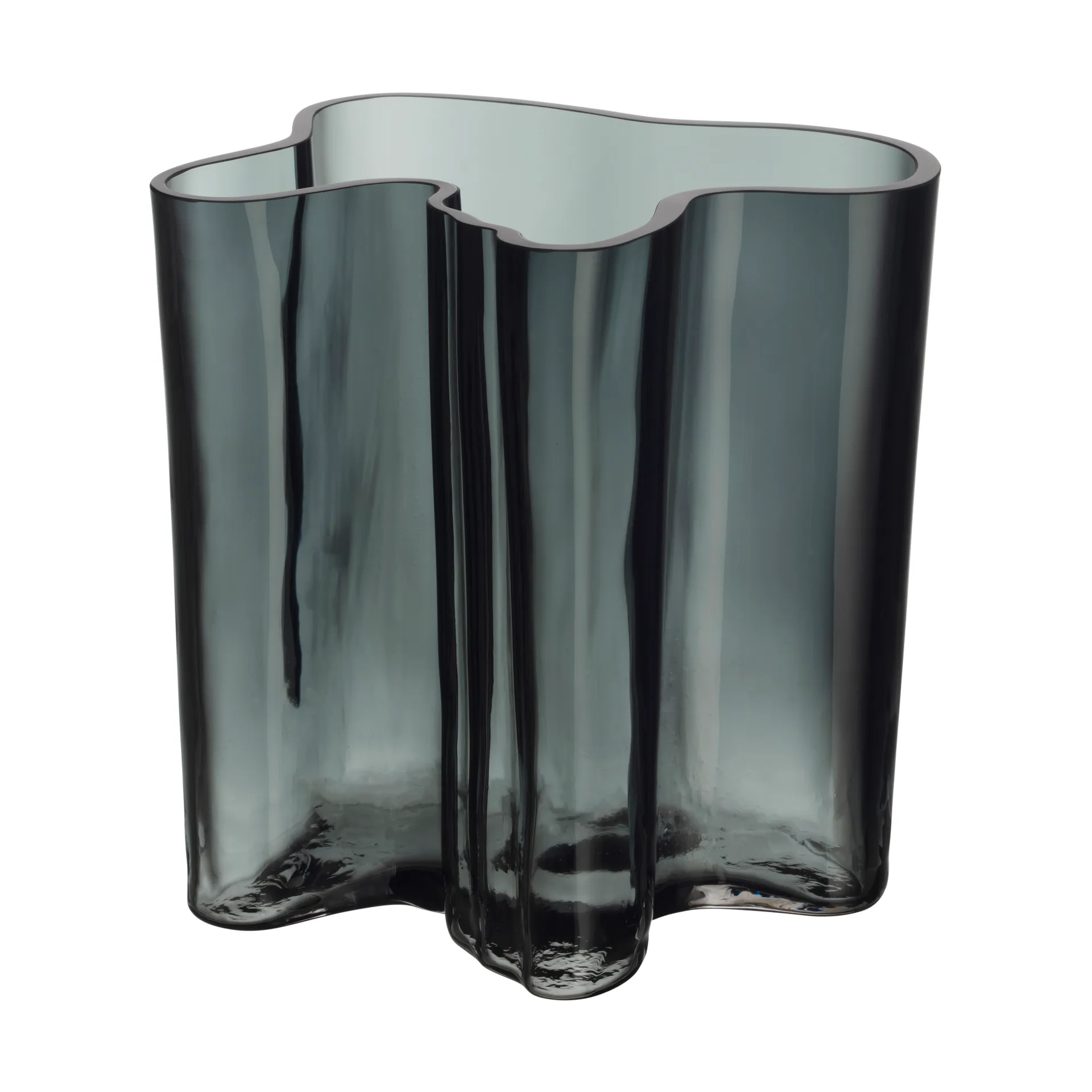 Alvar Aalto βάζο 200 mm, σκούρο γκρι Iittala