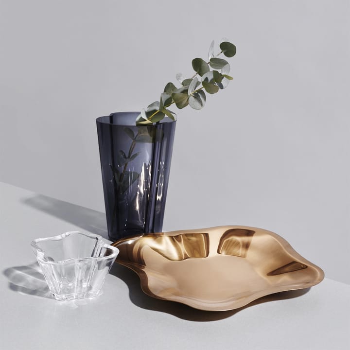 Alvar Aalto μεγάλος δίσκος ροζ χρυσό - μικρό 358 mm - Iittala