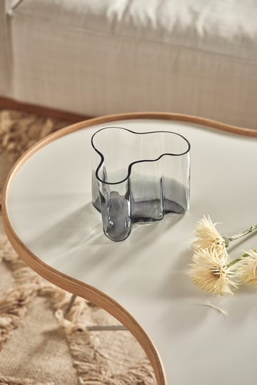 Alvar Aalto βάζο Limited Edition 140 mm - Διάφανο-σκούρο γκρι - Iittala