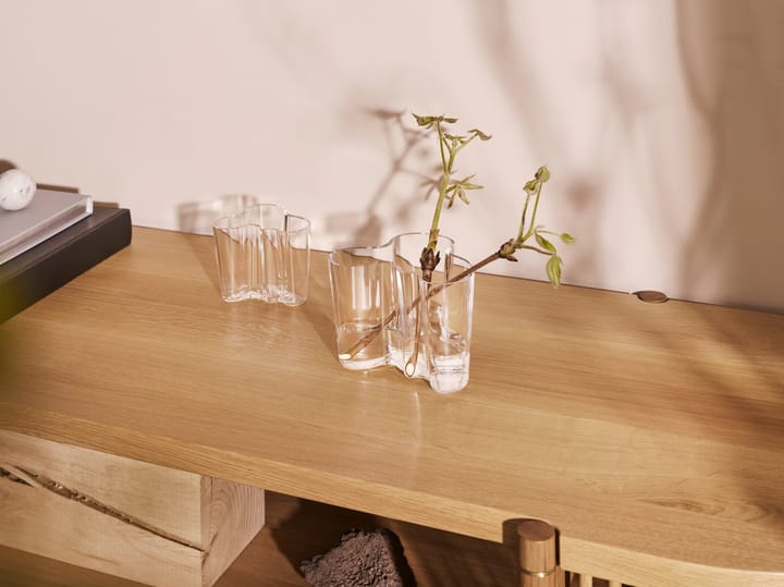 Alvar Aalto βάζο Savoy διάφανο, 120 mm Iittala