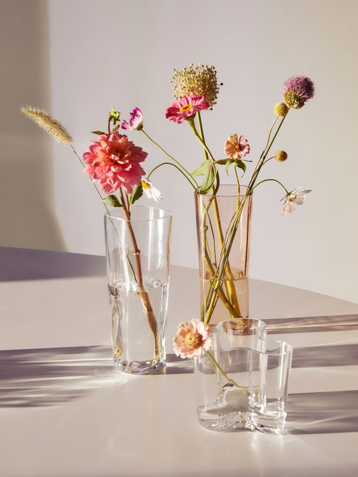 Alvar Aalto βάζο Savoy διάφανο, 180 mm Iittala