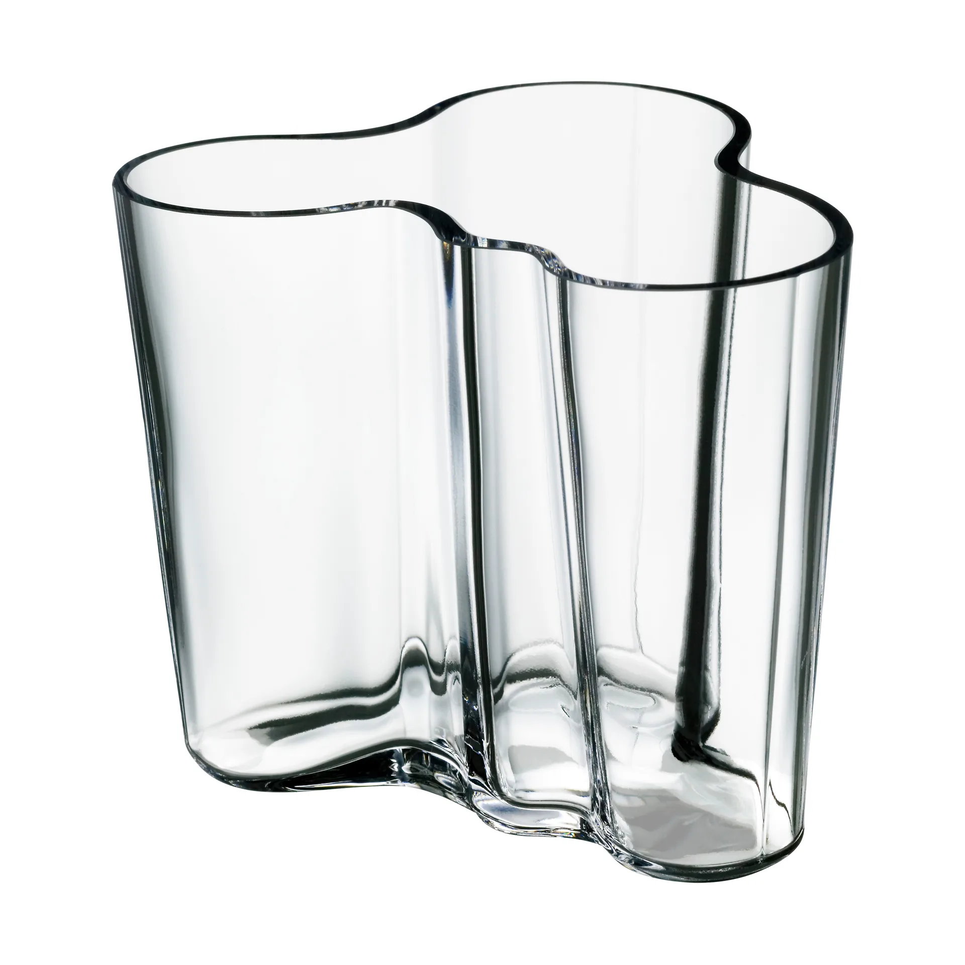 Alvar Aalto βάζο Savoy διάφανο, 95 mm Iittala