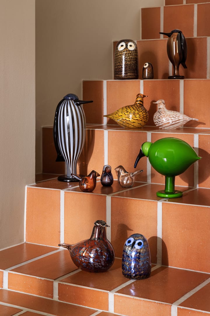 Birds by Toikka, βασιλίσκος με ρουμπινί λοφίο Iittala