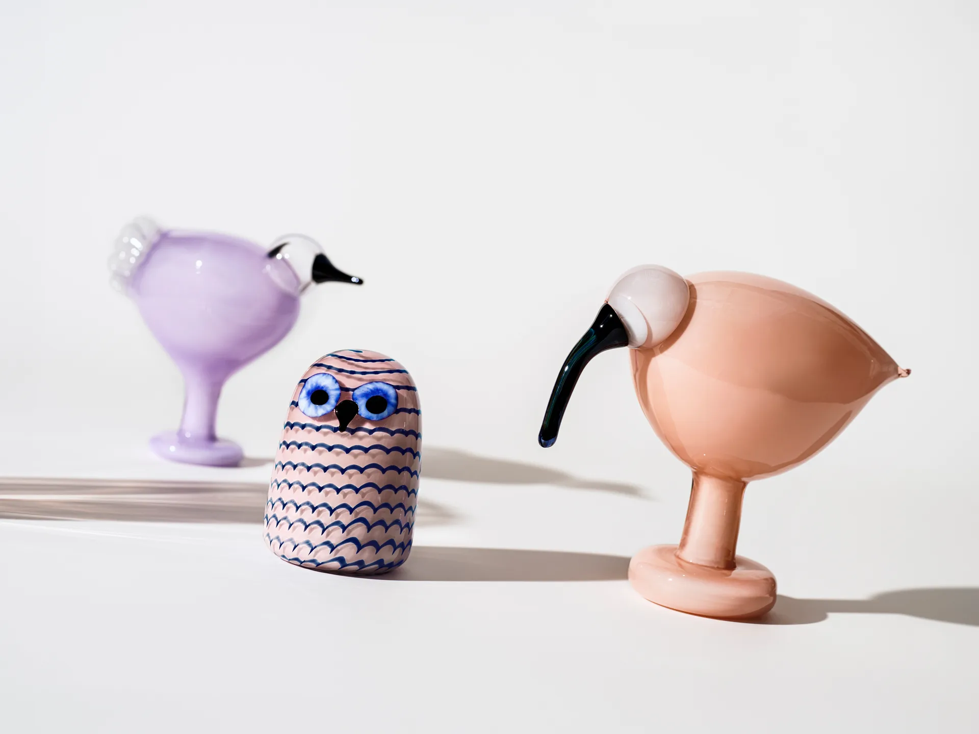 Birds by Toikka μικρή κουκουβάγια, Ανοιχτό λιλά Iittala