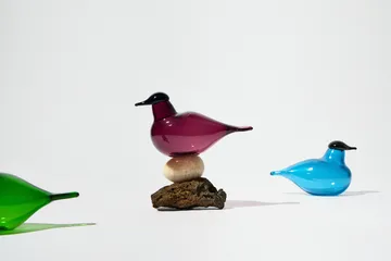 Chiffchaff γυάλινο πουλί - Πράσινο, 13x8 εκ. - Iittala