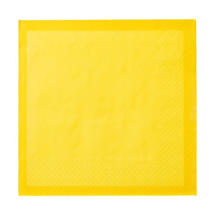 Iittala χαρτοπετσέτες 33x33 cm 20-τεμ - Κίτρινο φωτιάς - Iittala