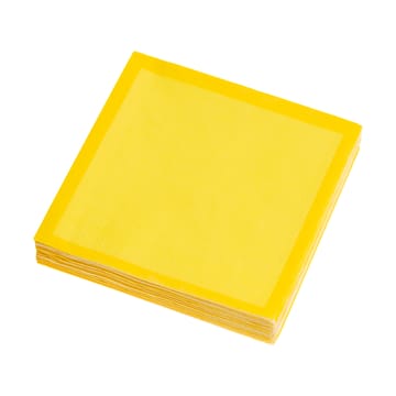Iittala χαρτοπετσέτες 33x33 cm 20-τεμ - Κίτρινο φωτιάς - Iittala