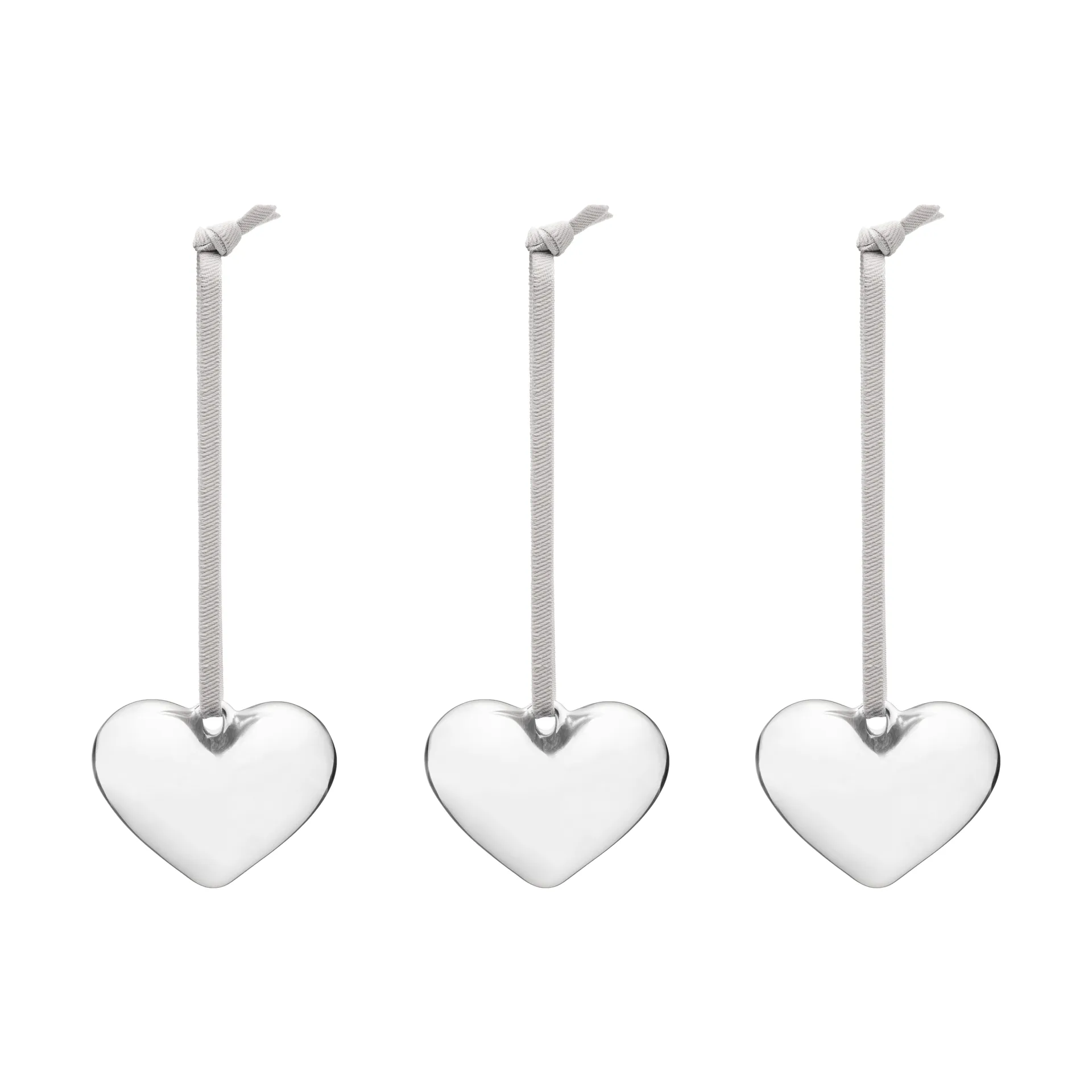 Iittala γυάλινη καρδιά, Καθρέφτης, 5 εκ., σετ 3 τεμαχίων Iittala