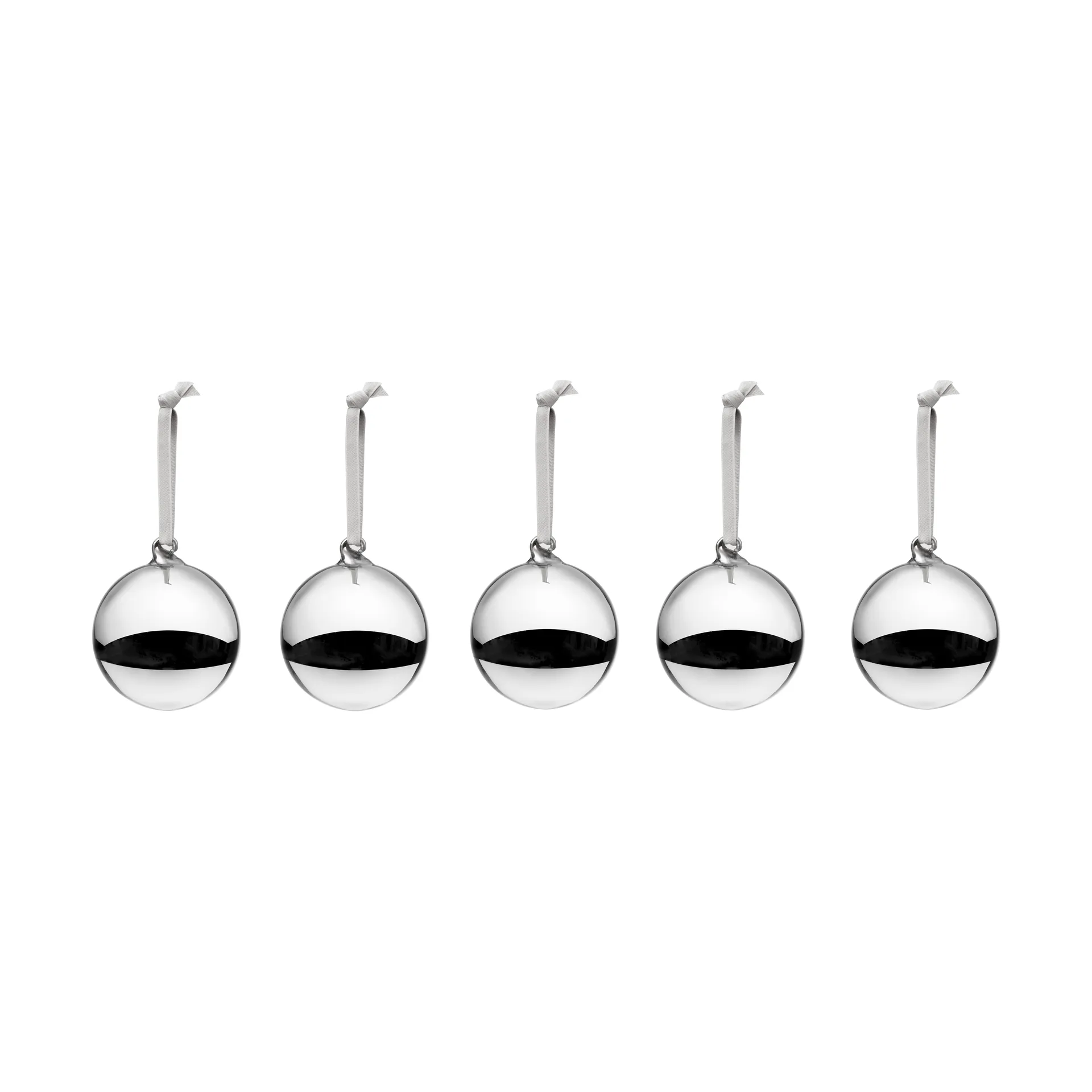 Iittala γυάλινη μπάλα Ø8 εκ. 5-pack, Ασήμι Iittala
