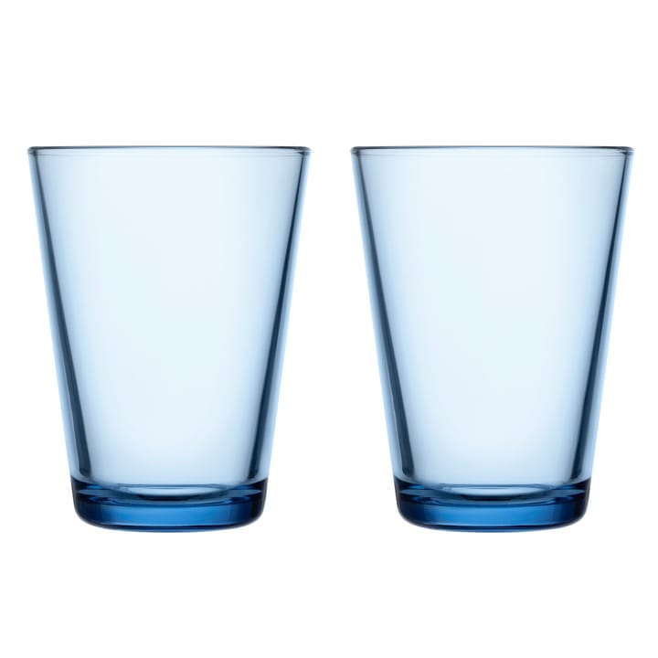 Kartio ποτήρι κύπελλο 40 cl Συσκευασία 2 τεμαχίων - πράσινο/μ�πλε - Iittala
