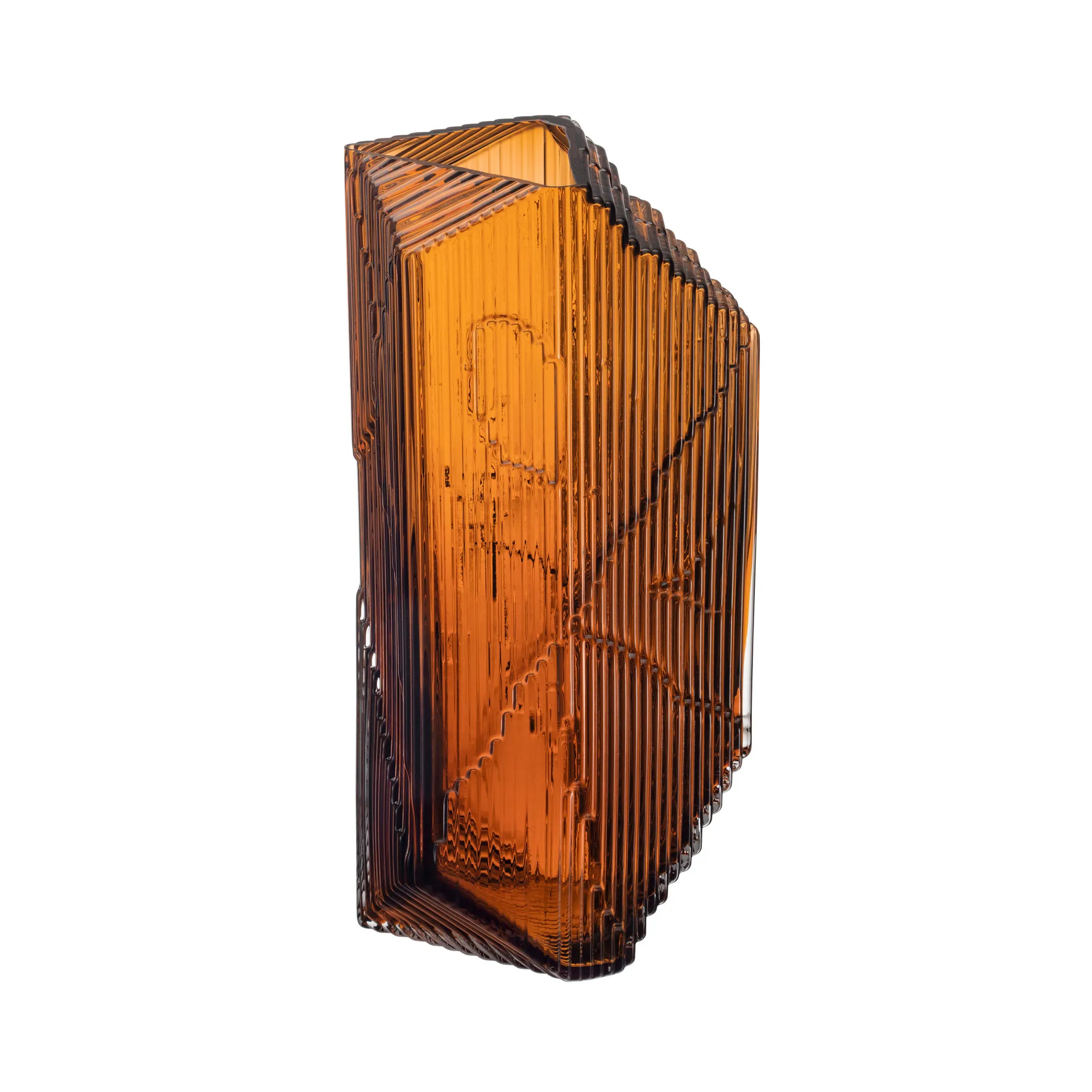 Kartta γυάλινο γλυπτό 33 cm, χαλκός Iittala