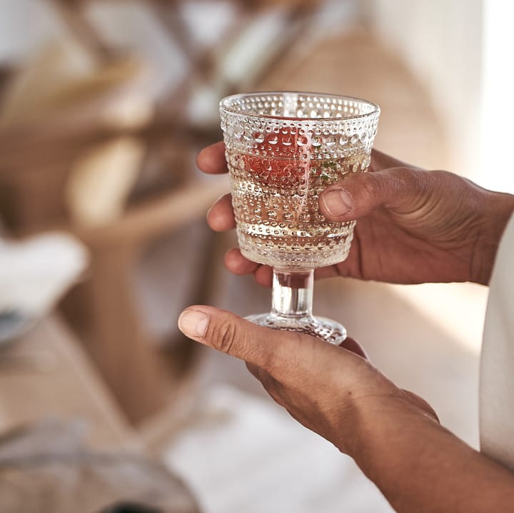 Kastehelmi ποτήρι ποτού κολονάτο 26 cl Συσκευασία 2 τεμαχίων - Διαφανές - Iittala