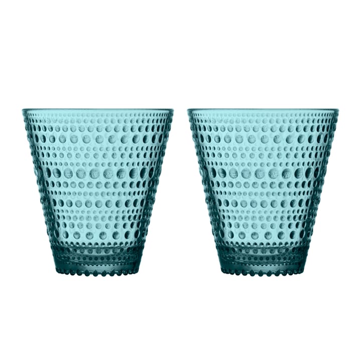 Kastehelmi ποτήρι 30 cl Συσκευασία 2 τεμαχίων - μπλε του ωκεανού - Iittala