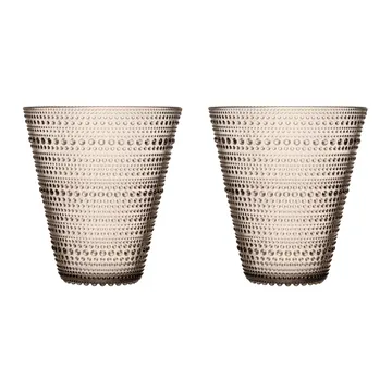 Kastehelmi ποτήρι 30 cl Συσκευασία 2 τεμαχίων - λινό - Iittala