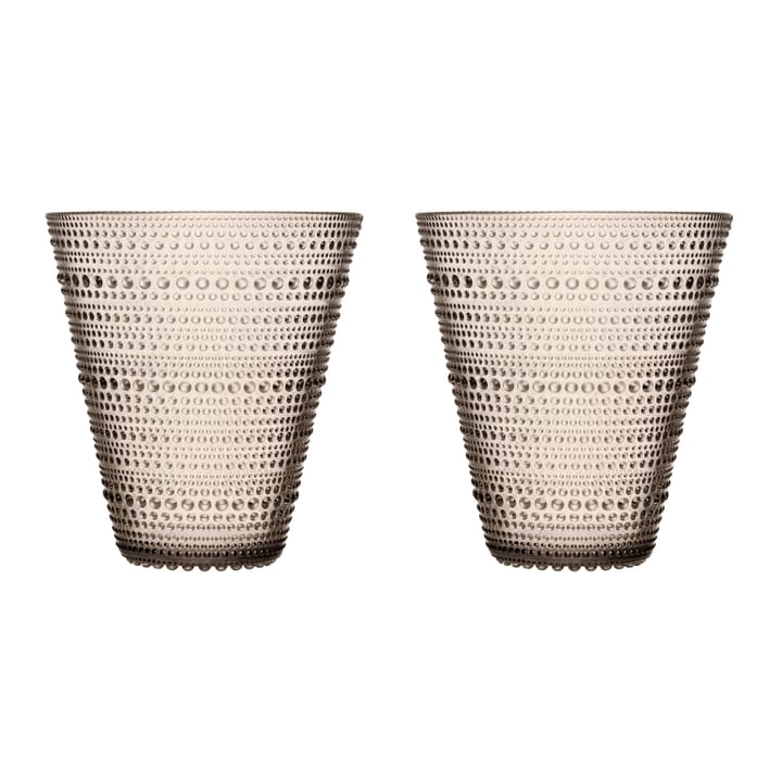 Kastehelmi ποτήρι 30 cl Συσκευασία 2 τεμαχίων - λινό - Iittala