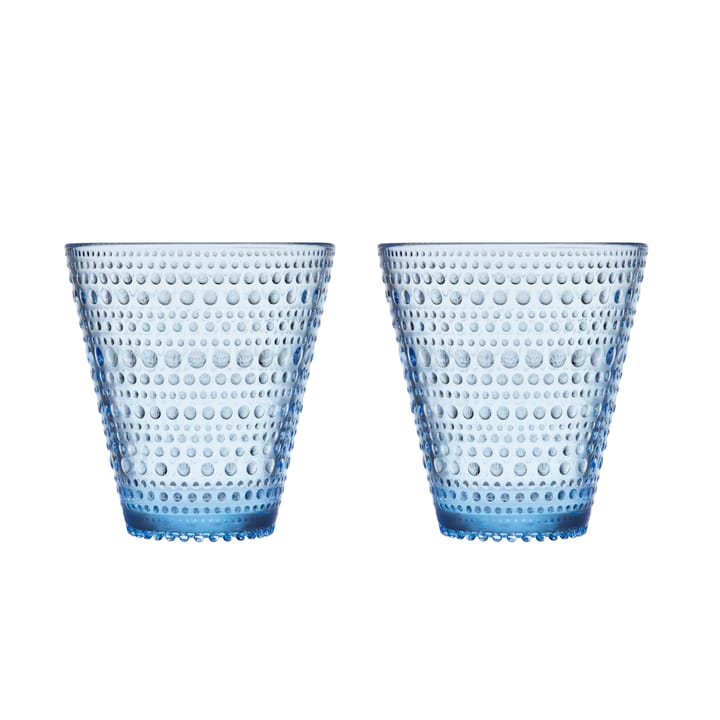 Kastehelmi ποτήρι 30 cl Συσκευασία 2 τεμαχίων - πράσινο/μπλε - Iittala