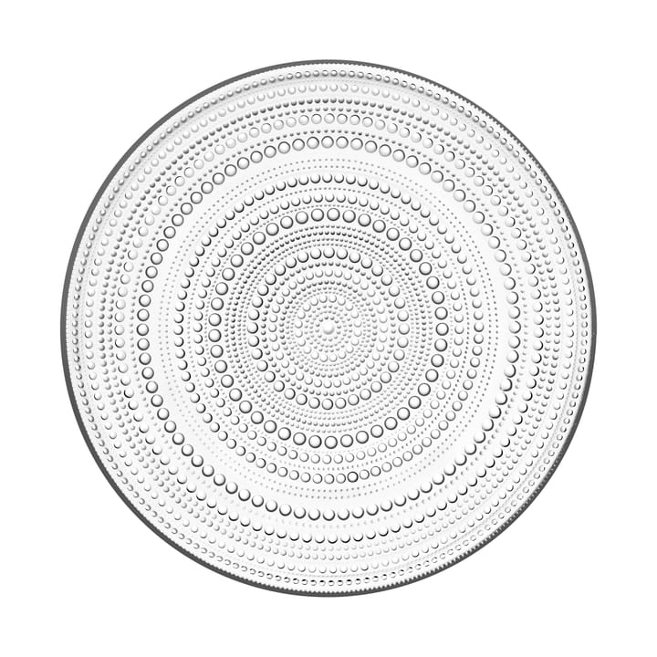 Kastehelmi πιάτο μεγάλο: Ø 31,5 cm - διαφανές - Iittala