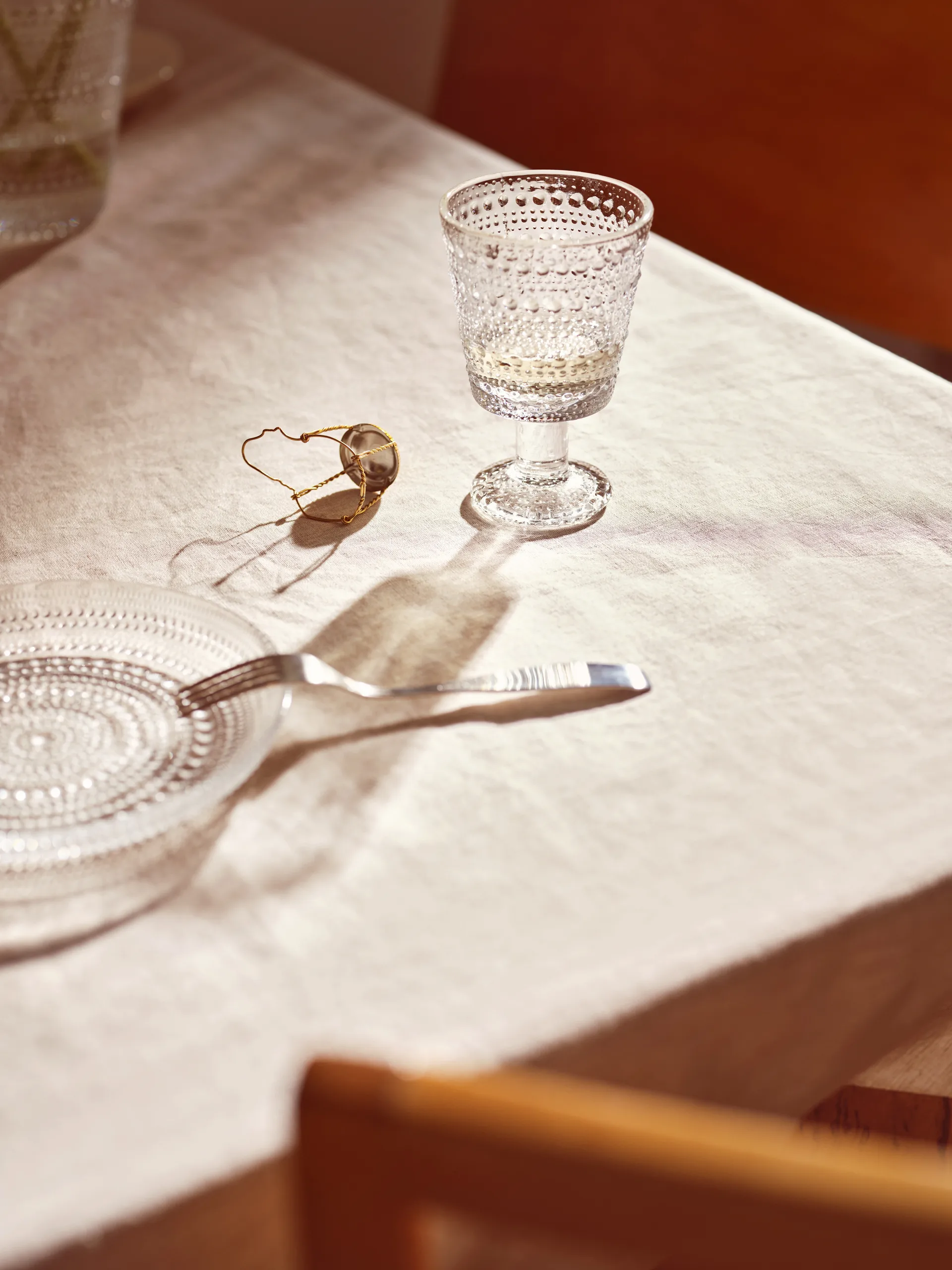 Kastehelmi μικρό πιάτο, διαφανές Iittala