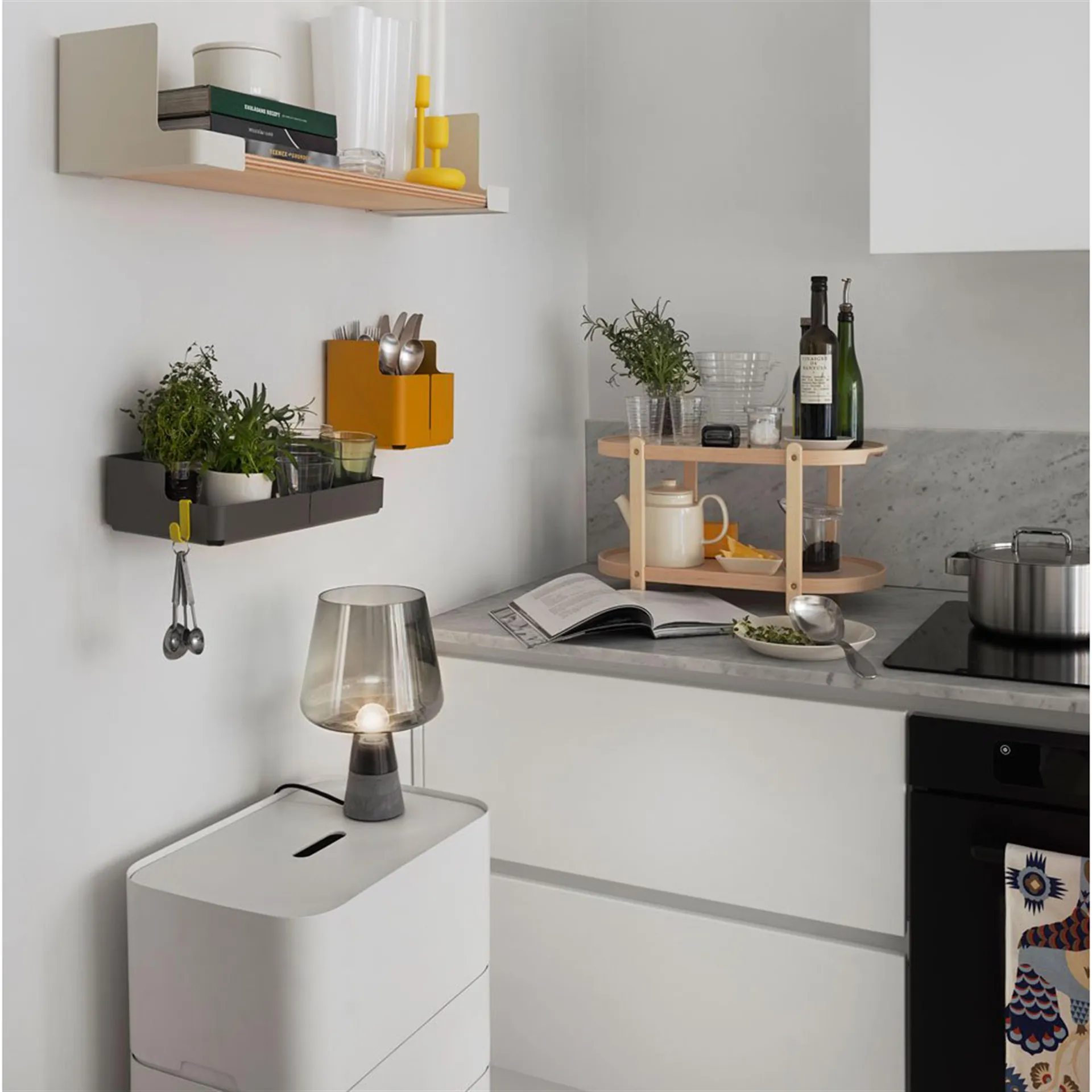 Leimu επιτραπέζιο φωτιστικό 300x200 cm, γκρι Iittala