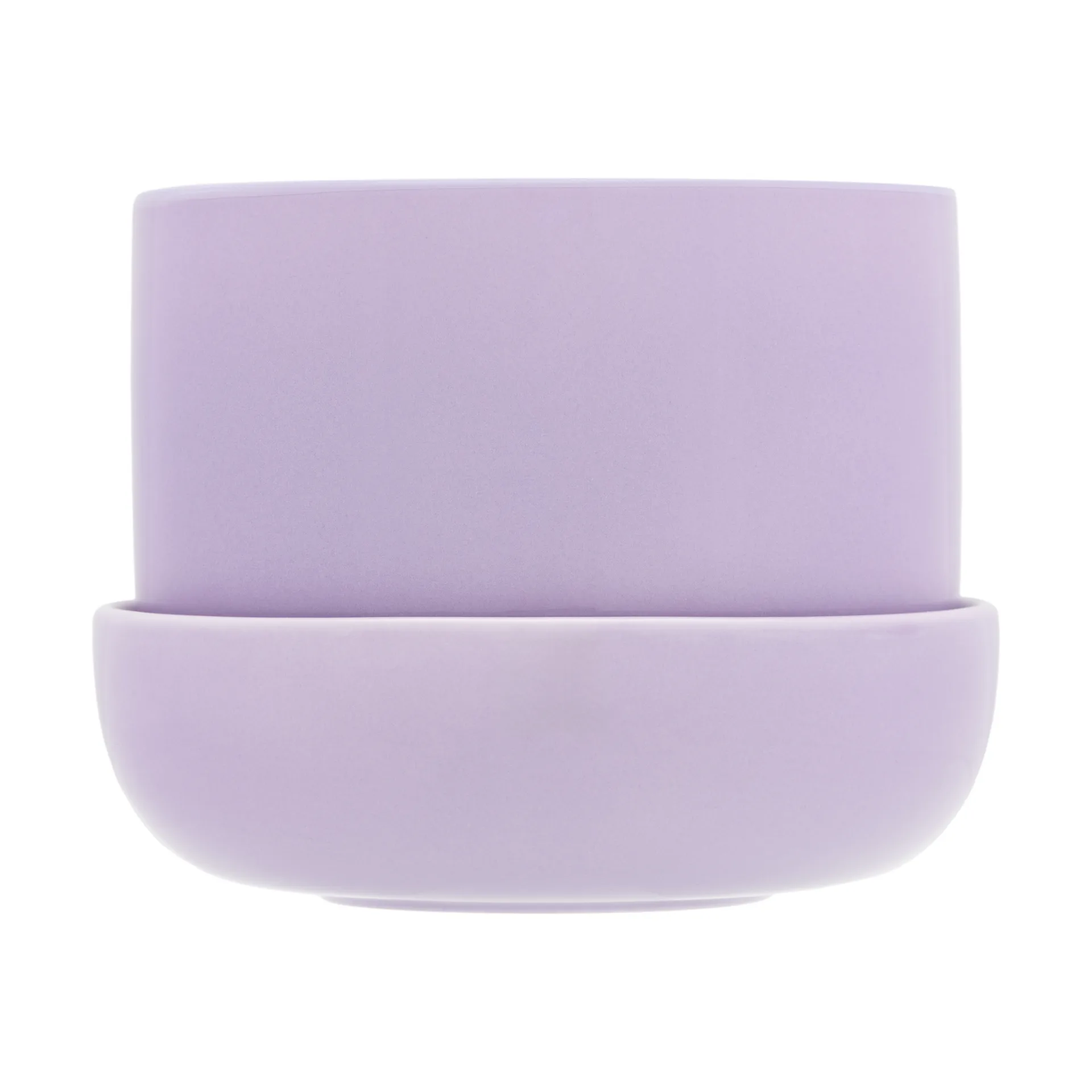 Nappula γλάστρα με πιατάκι 130x170 mm, Ανοιχτό μοβ Iittala