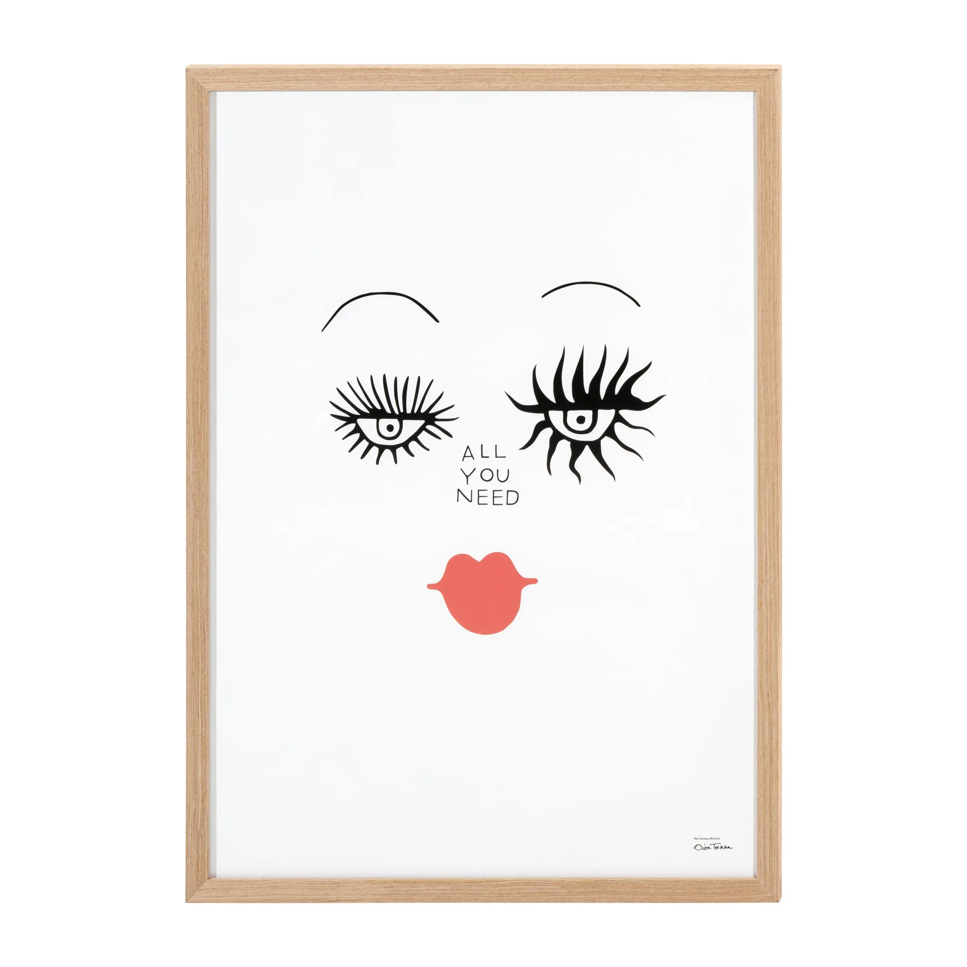 Oiva Toikka All you need αφίσα, 50x70 cm Iittala