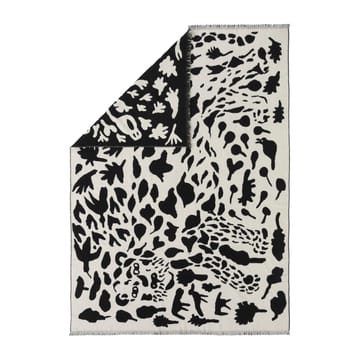 Oiva Toikka Cheetah μάλλινο ριχτάρι 130x180 cm - Μαύρο-λευκό - Iittala