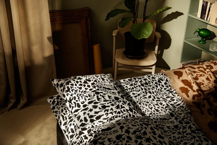 Oiva Toikka Cheetah σετ κρεβατιού 150x210 cm - Μαύρο-λευκό - Iittala