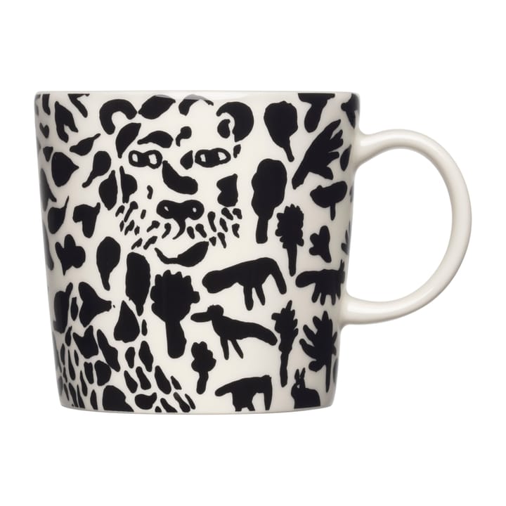 Oiva Toikka Cheetah κούπα 30 cl, Μαύρο-λευκό Iittala