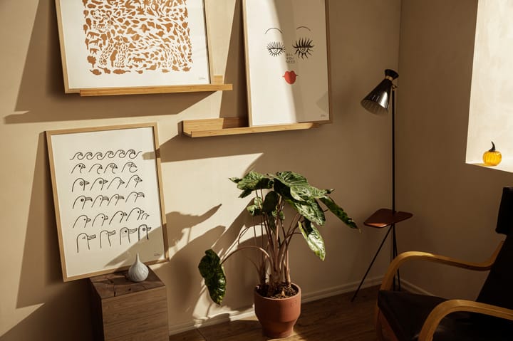 Oiva Toikka Cheetah αφίσα καφέ, 50x70 cm Iittala