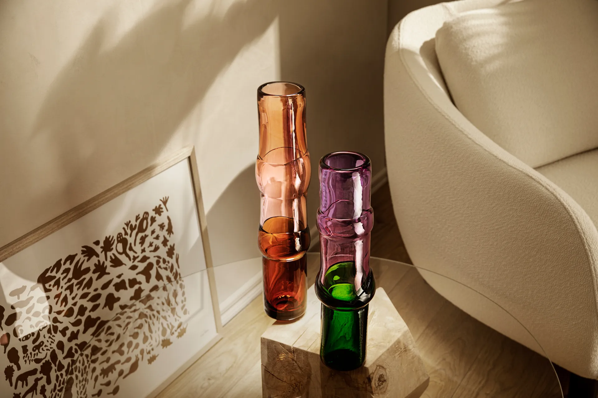 Oiva Toikka Cheetah αφίσα καφέ, 50x70 cm Iittala