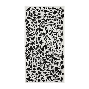 Oiva Toikka Cheetah πετσέτα μπάνιου 70x140 cm - Μαύρο-λευκό - Iittala