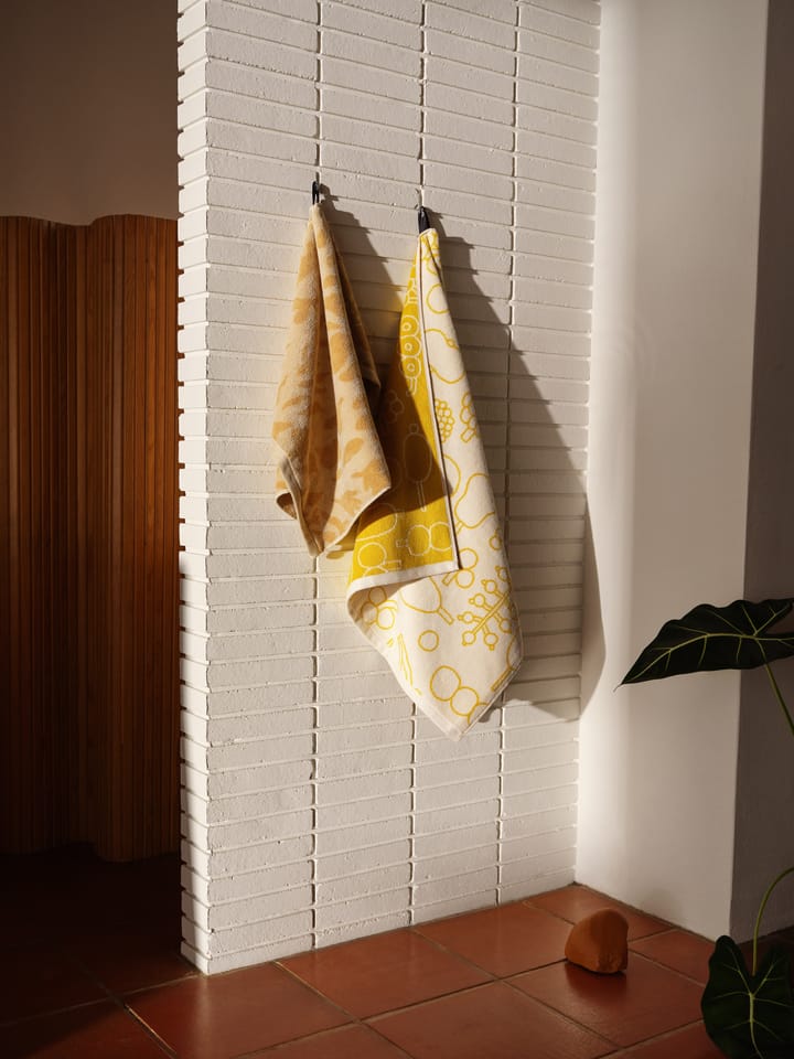 Oiva Toikka Frutta πετσέτα μπάνιου 70x140 cm - Κίτρινο - Iittala