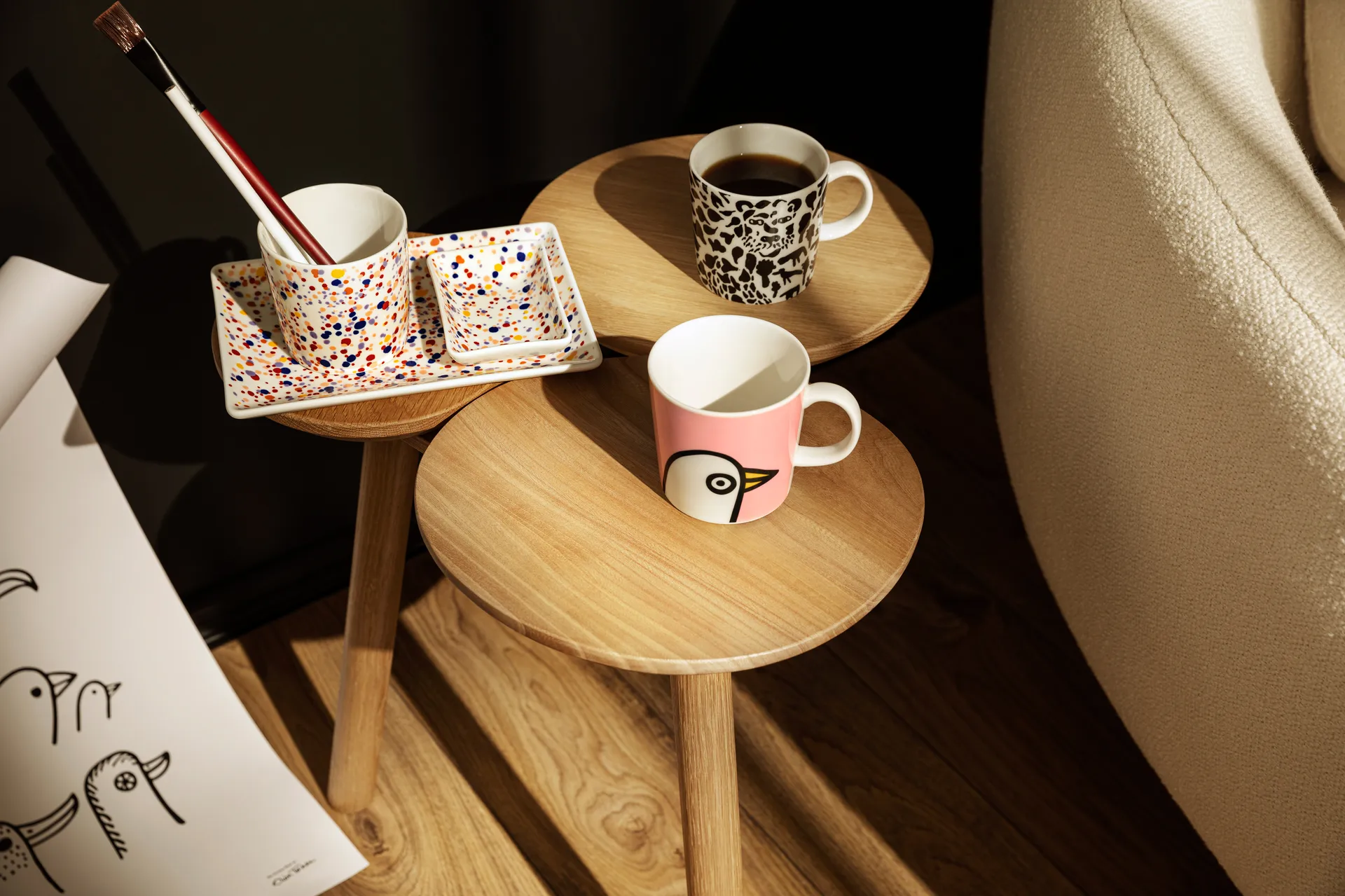 Oiva Toikka Helle A5 πιάτο 15x21 cm, Αμέθυστος Iittala