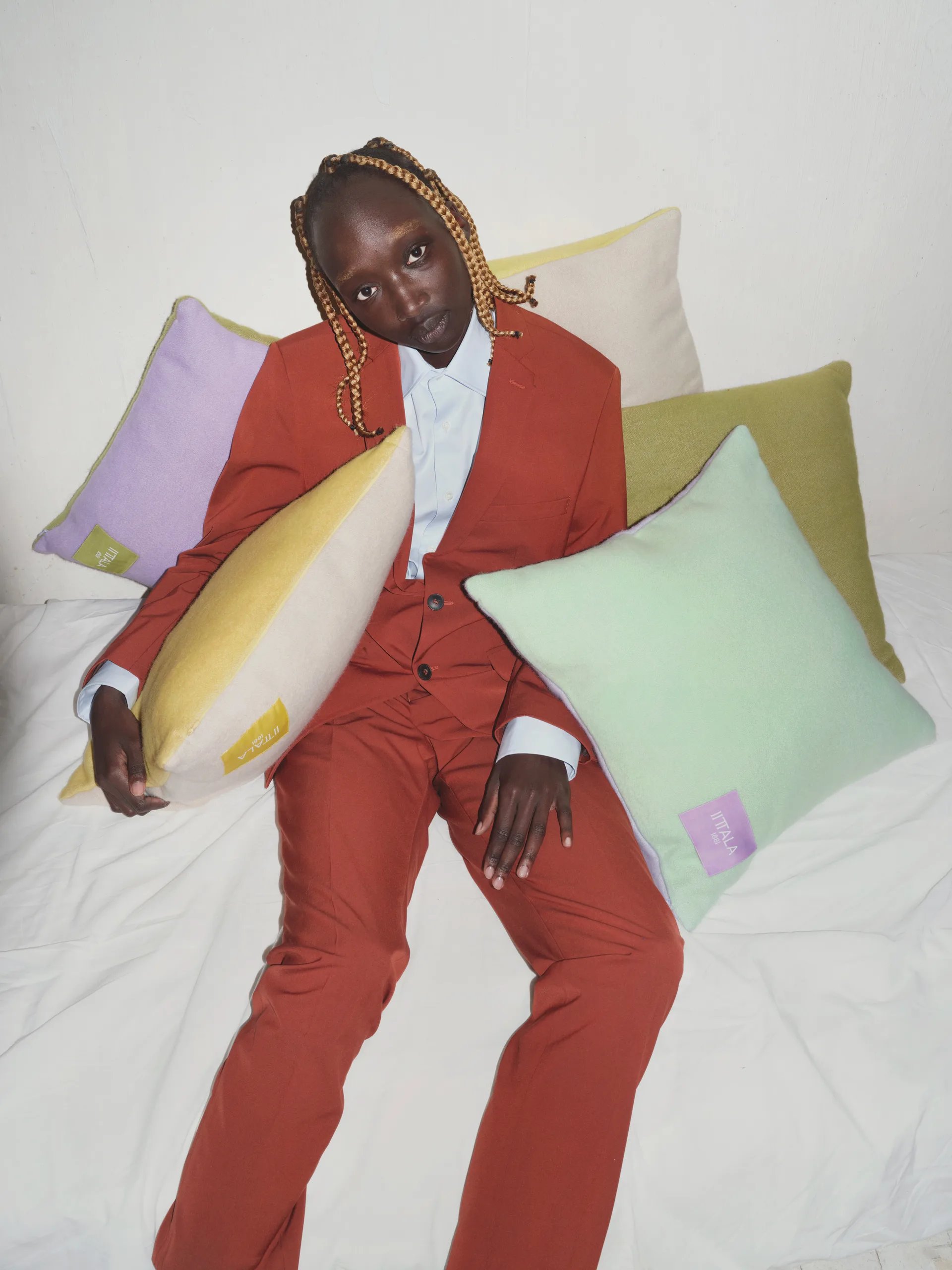 Θήκη μαξιλαριού Play 48x48 εκατ., Μέντα-λιλά Iittala