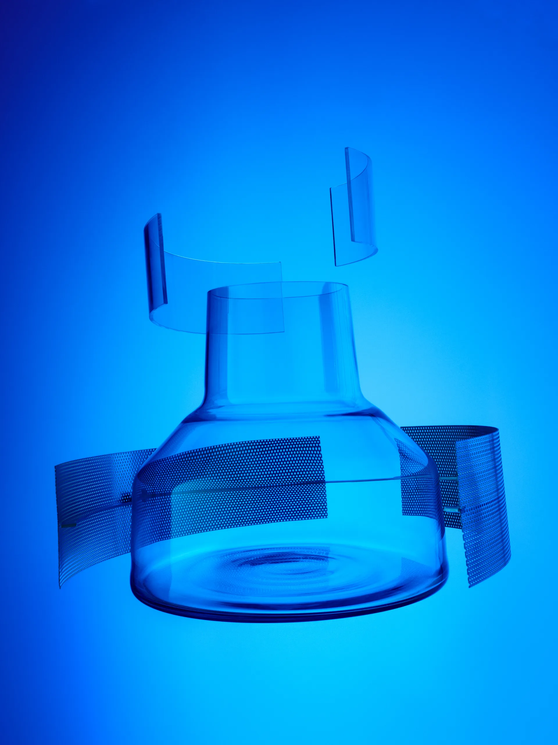 Solare βάζο χαμηλό 20xØ22 εκ., Διάφανο Iittala